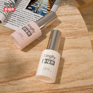 China 12ml Nail Polish Bottle UV Empty Glass Gel Nail Polish Bottles With Cap Brush wholesale