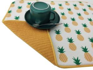 China Double Sides Microfiber Dish Drying Mat Printing Designs wholesale