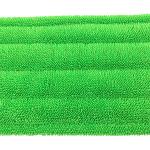 Twist Pile Metal Buckles Clip Microfiber Flat Mop Refill Pad 18" Green