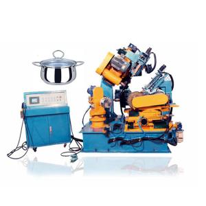 China 3 Heads polisher for pot cookware polishing machine metal ware wholesale