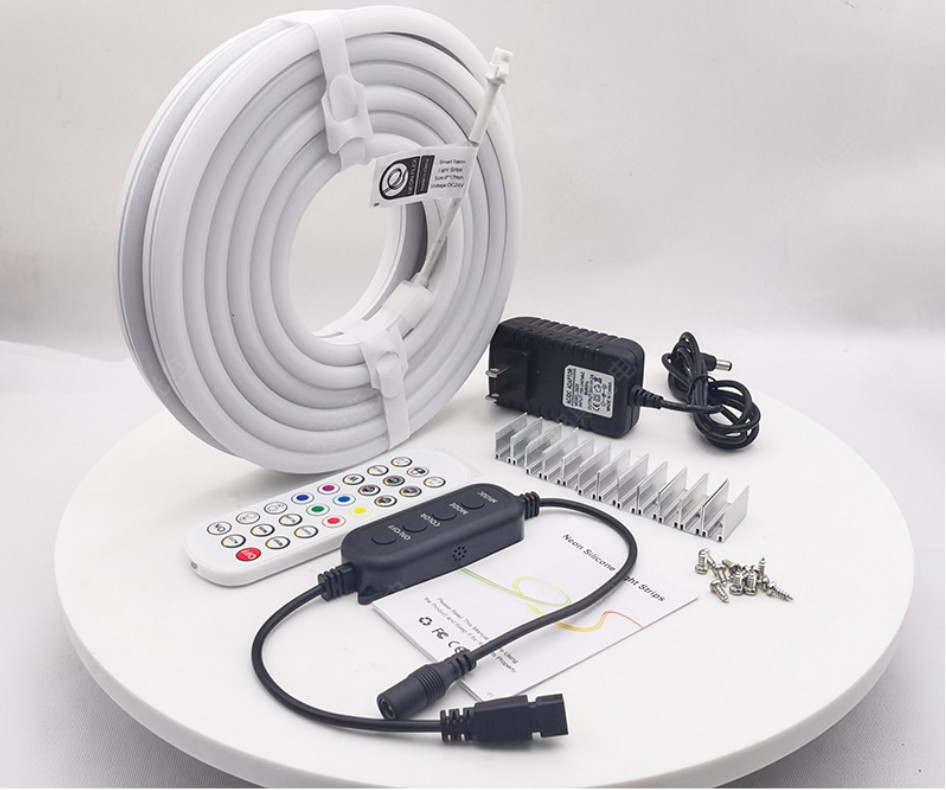 Multi Colors Flexible Silicone LED Strip Multi Modes DC 12V 24V AC 220V