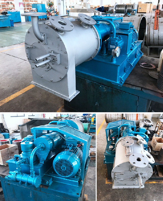 High Efficiency Continuous Salt Pusher Salt Centrifuge 1870*860*650mm