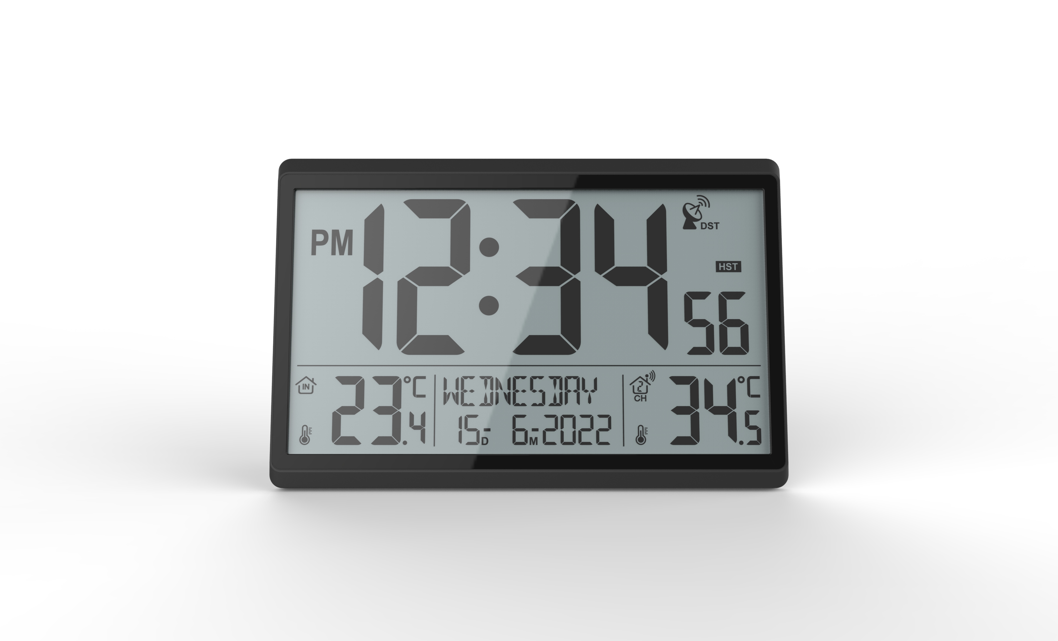 YOUTON Jumbo Wall Clock The Ultimate Digital Table Clock for Indoor Outdoor Temperature