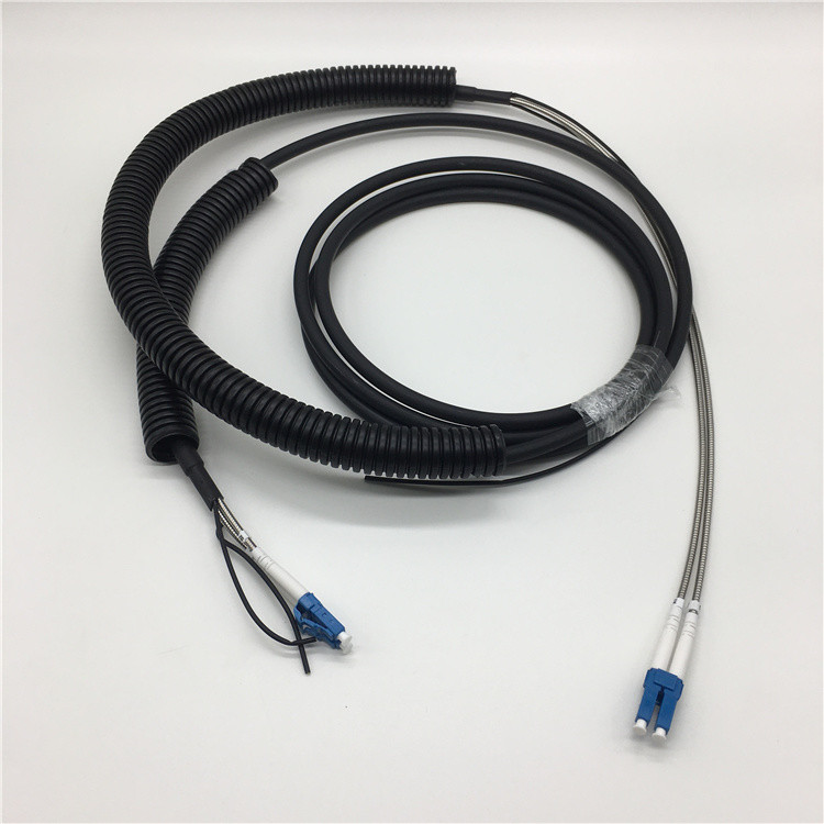 14130620 F00OPCM04 50m Optical Cable Parts For Huawei, DLC/PC MM Armored Branch