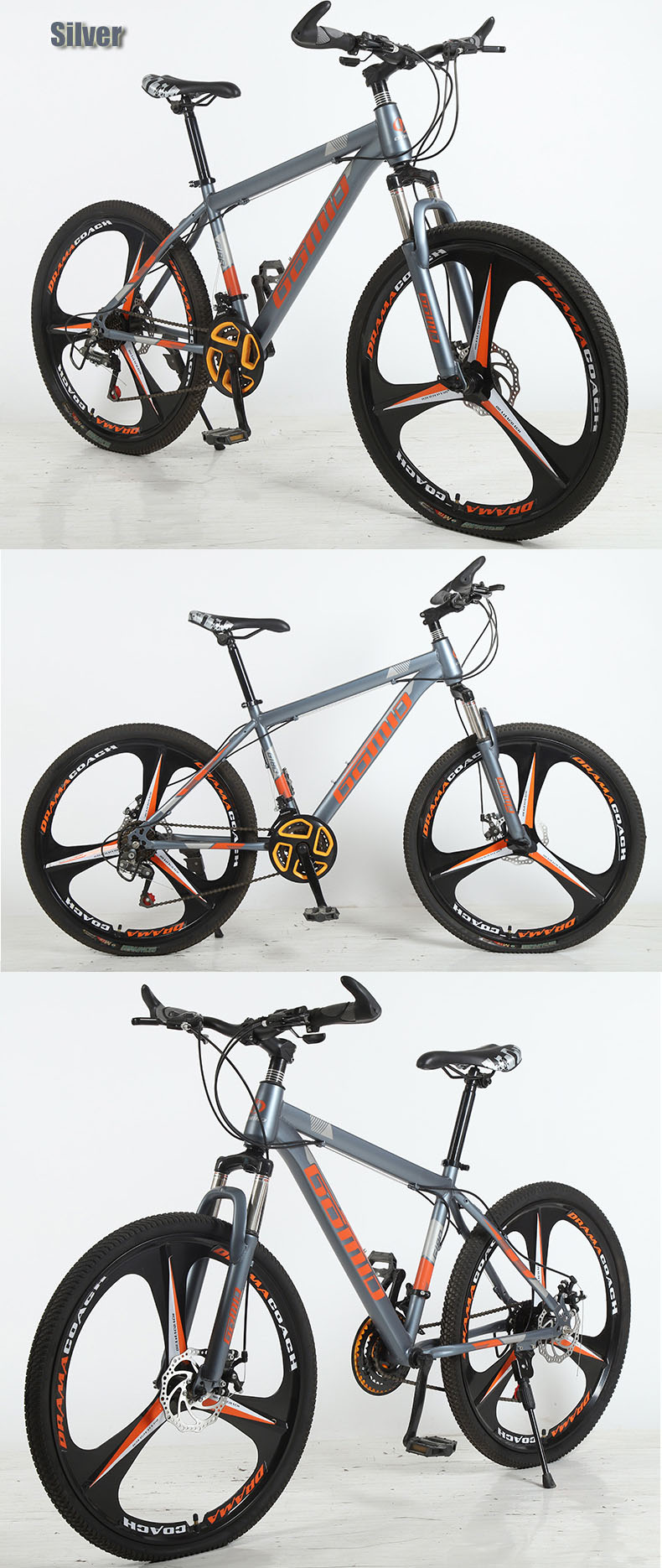 29 inch Velo Cycle MTB Bicycle Steel Frame 24 Speed Customizable Mountain Bike