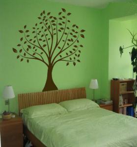China Non-Toxic Removable PVC Removable Big Tree Wall Sticker A0113 wholesale