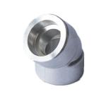 Socket Welding 304 Stainless Steel 45 Degree Elbow For Water
