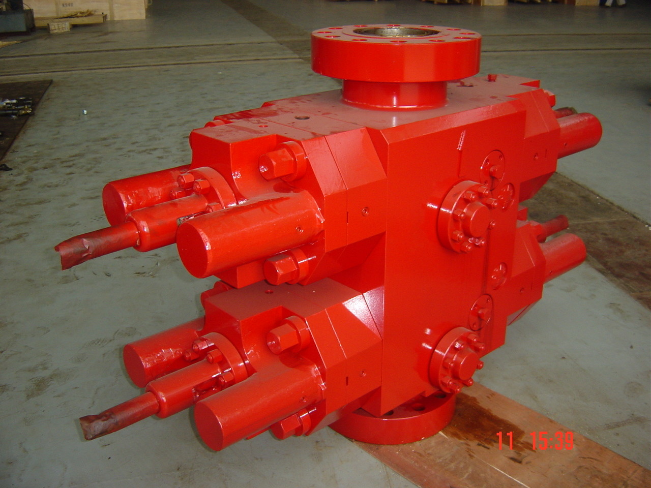 Hydraulic Cameron Blowout Preventer , Oil Well Bop Double RAM 9″ / 11″ / 13 5/8″