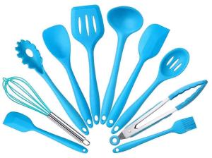 China 10 Pieces/Group Silicone Heat-Resistant Kitchen Cooking Utensils wholesale