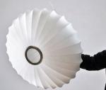 Indoor Lantern 40w White Fabric Hanging Pendant Lamps