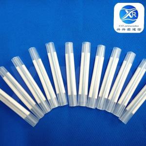 China Transparent Fiber Optic Cable Protection Sleeve Double Steel Rod wholesale
