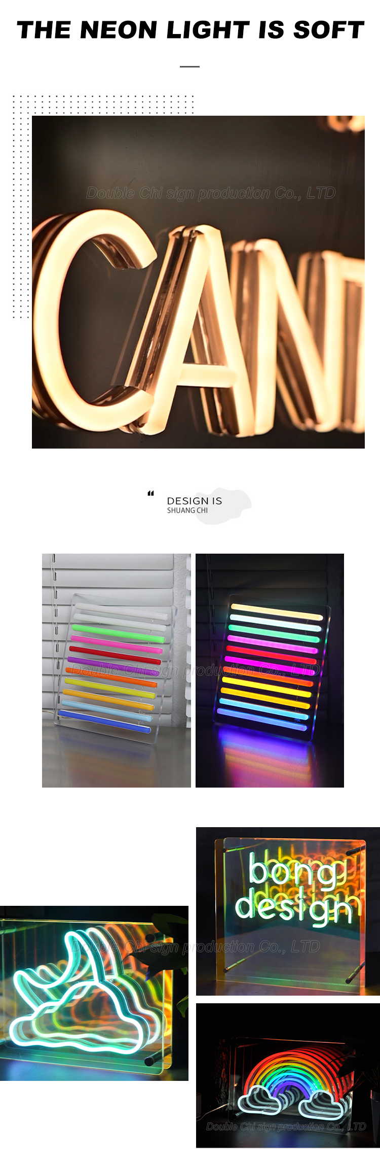 Mini Luminous Character 3D Billboards Infinity Mirror LED Letters with Wireless Channel