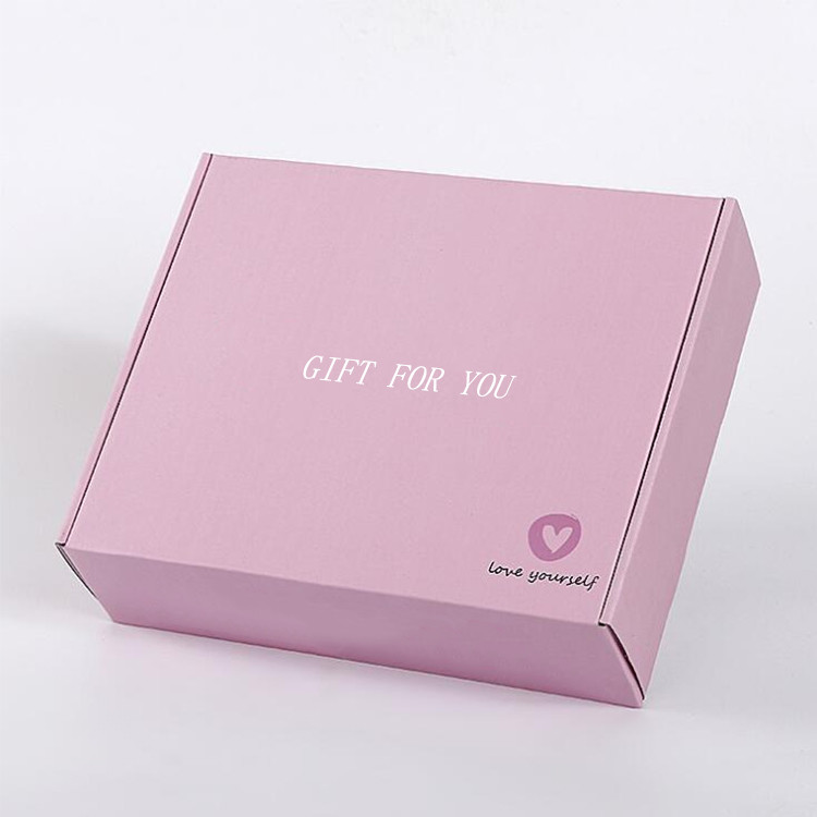 E Flute Corrugated Mailing Boxes 66% Recycled Material For Clothes