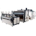 small business toilet paper rewinding cutting wrapping machine toilet paper