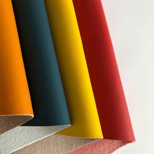 China 1.4mm Sofa Microfiber Leather Silicone Microfiber Composite Leather wholesale