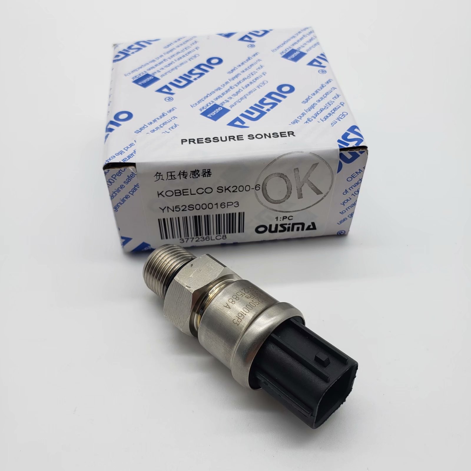 OUSIMSA Excavator Low Pressure Sensor YN52S00016P3 For KOBEOCO SK200-6