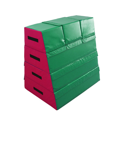 Gymnastics Shape Mat Soft Children Height Adjustment Stackable Jumping Plyo Box