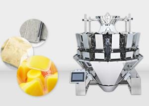 China Tea Coffee Bags 1500W Multihead Weighing Machine wholesale