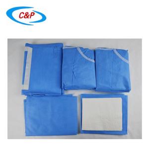 China Non Woven lithotomy Cystoscopy Pack Drape EO Sterilized wholesale