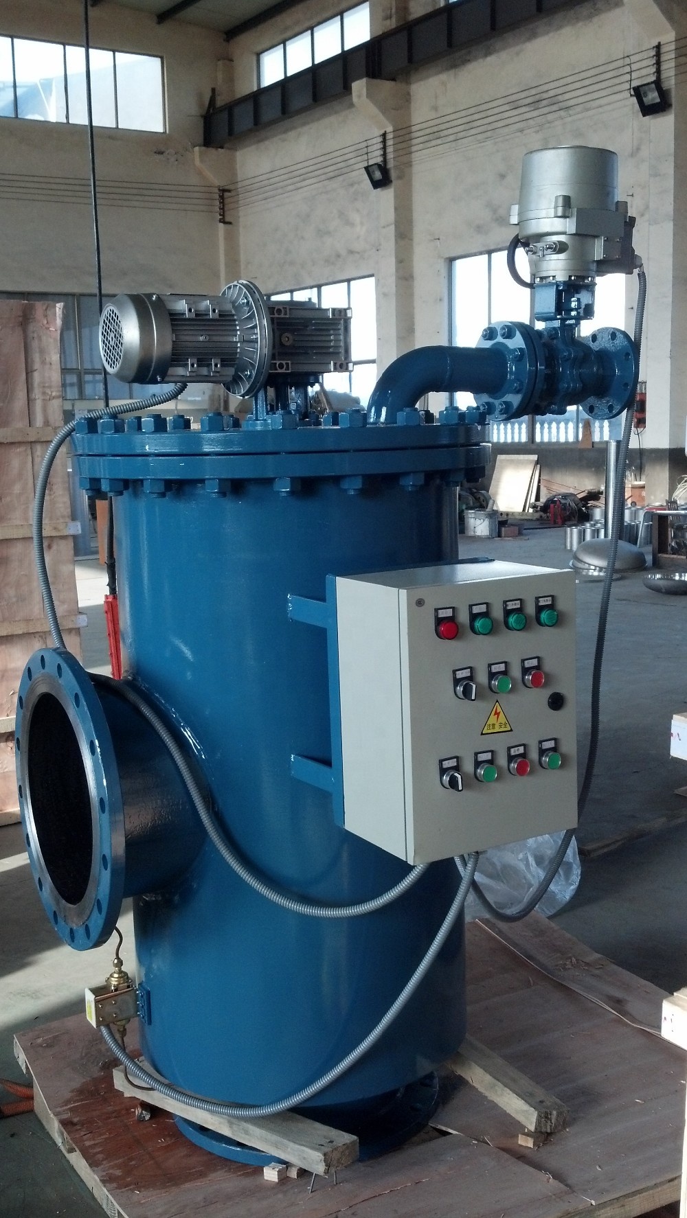 Full-automatic Cleaning Filter for Chemical/Build/Food Industry Carbon Steel Material