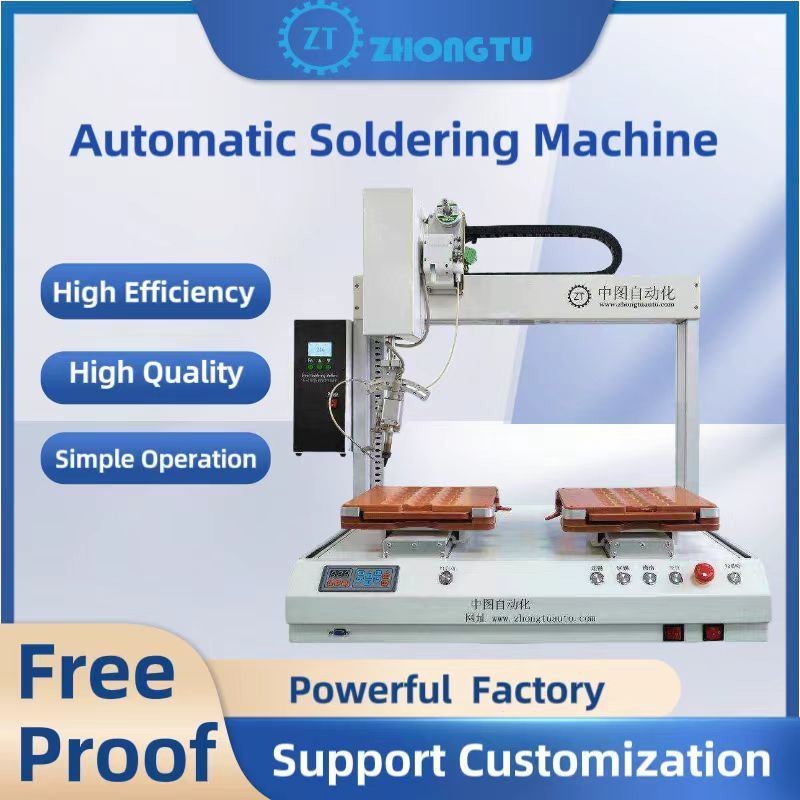 Factory Intelligent Automatic Soldering Machine With Real-Time Temperature Monitoring