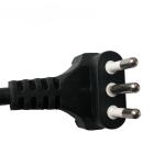 Italian 3-pin angled plug, Chile power cord