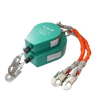 China 15m Retractable Wire Rope Fall Arrester High Temperature Resistance wholesale