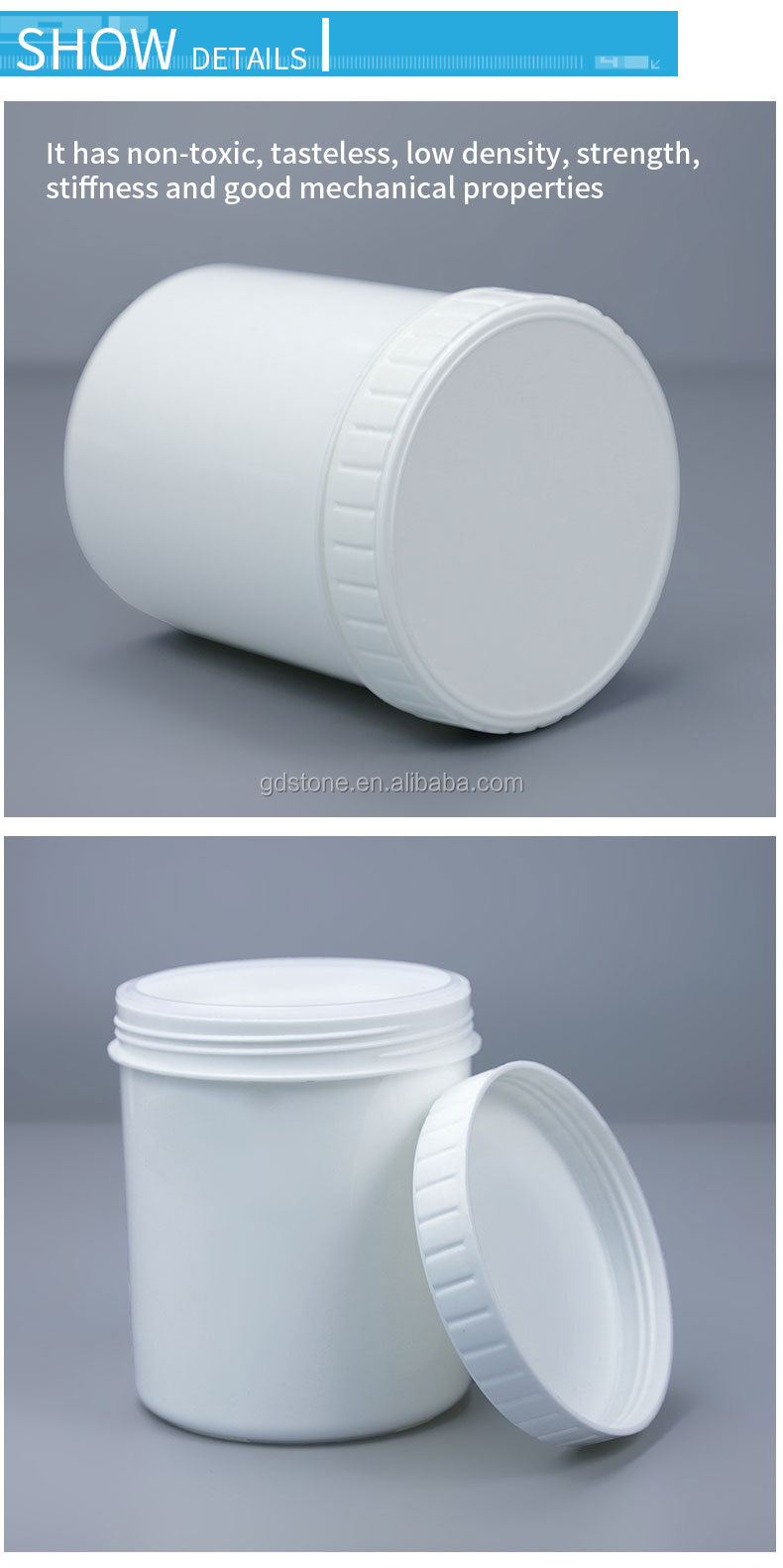 112*140mm 1L Plastic Jerry Can