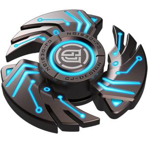China Fidget Spinner Puzzle Metal Finger Hand Toy for ADHD Stress Relief Unisex Luminous Light wholesale