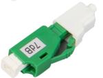 APC Female To Female Optical Attenuator , LC Fiber Optic Fixed Attenuator