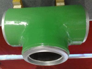 China Customized Butt Welde Tee , Bevel Groove Weld 12CrMo 15CrMo 12Cr1MoV wholesale