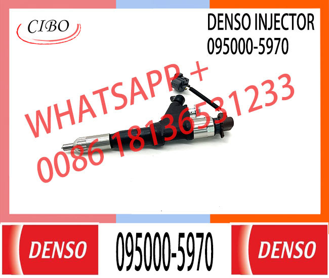High quality Diesel nozzle assembly common rail injector 0950005970 23670-E0360 095000-5970 with E13C common rail system