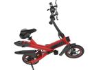 Ladies Electric Assist Bike Energy Saving , Electric Folding Bike Lightweight