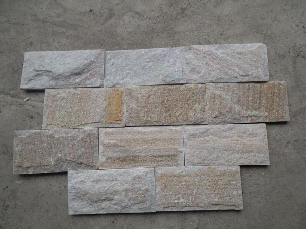 Golden Line Quartzite Mushroom Stones Pillar/Column Wall Stone Landscaping