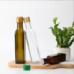 Brown Olive Oil Bottle 50ml 100ml 250ml Mini Glass Bottle for Healthy Lead-free