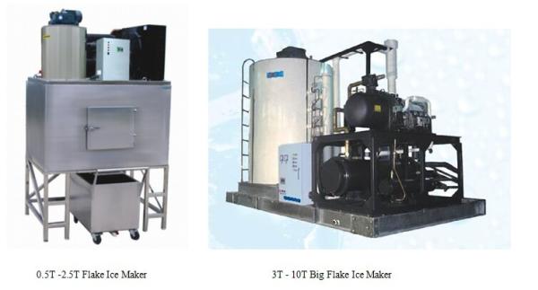 F16 Supermarket Flake Ice Machine for Sale