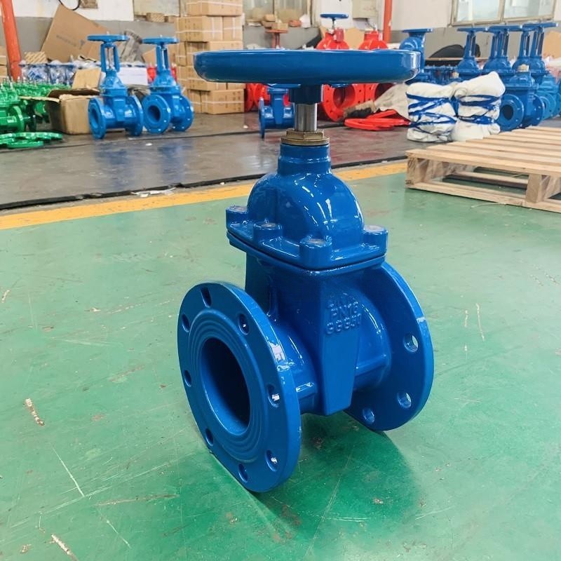 DN300 Rising Resilient Seated Gate Valve GGG50 Ductile Iron Valves