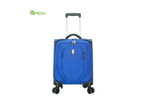 China Smart Tapestry Travel Trolley Underseat Luggage Bag With RFID Pocket wholesale
