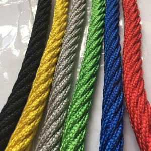 China Colorful Outdoor Playground Polyester Combination Rope 16mmx500m 6x7 FC wholesale