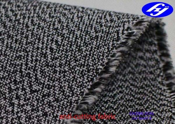 High Tensile Composited Cut Resistant Fabric / Plain Woven Slash Resistant