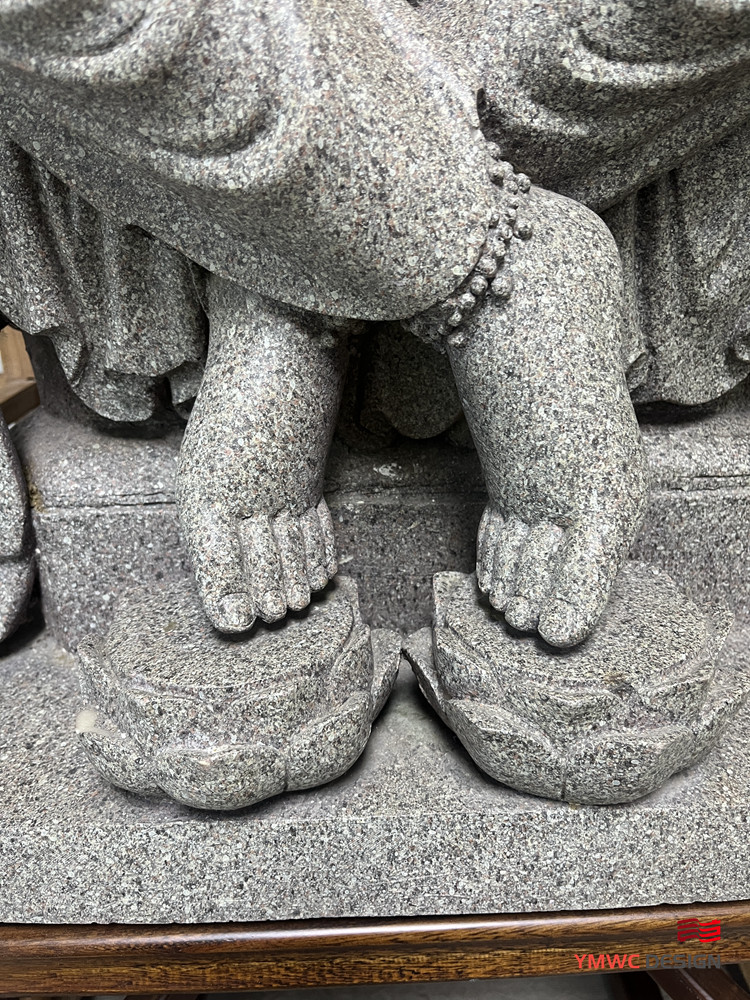 1 Color Marble Sculpture for Outdoor Stone Monument Production Custom Figure Buddha