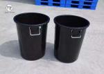 Round Plastic Rubbish Bins Medical Trash Can And Waste Container For Hospital