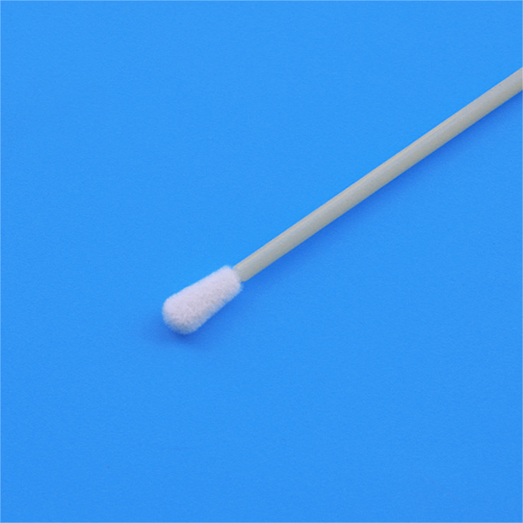 Oropharyngeal Sterile Flocked Swabs Disposable Individually Packaged