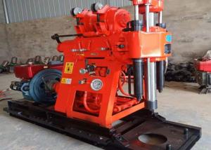 China Diesel Engine 22 HP Crawler Drill Rig GK 200 Exploration wholesale