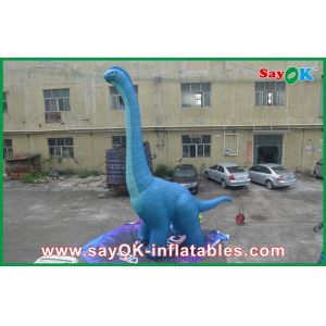 Dinasour Inflatable Cartoon Characters Oxford Cloth For Advertising