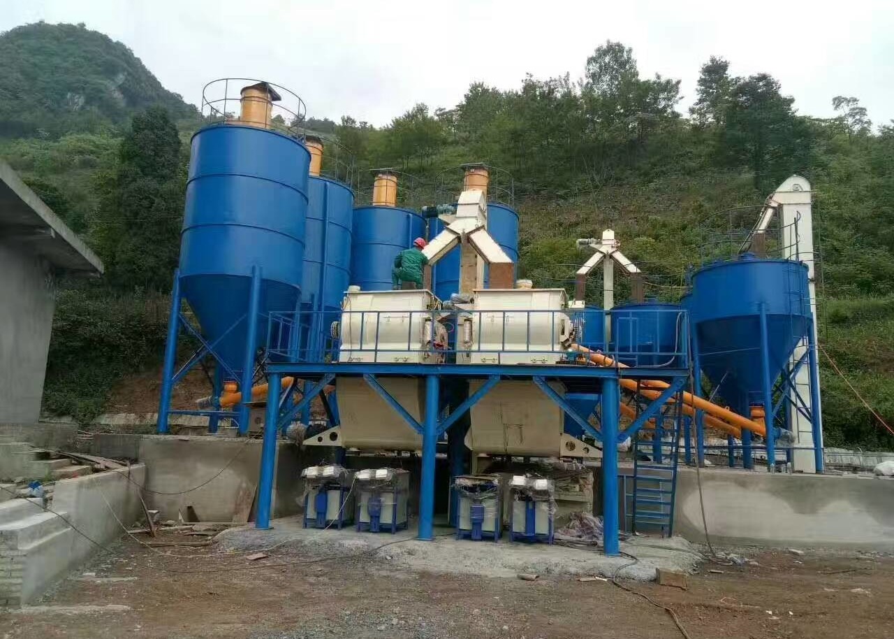 Philippines High Efficiency Tile Adhesives /Wall Putty Production Line Manufacturer