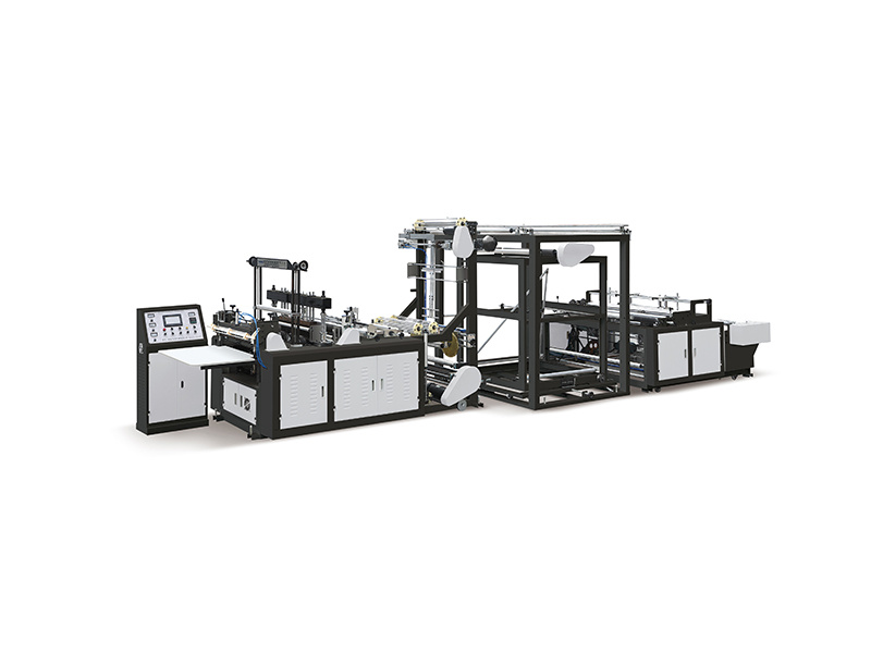 Full Automatic High Speed Plastic Shopping Bag T Shirt Plastic Bag Making Machine Nylon Polypropylene Polythene Roll Garbage Bag HDPE Plastic Bag Making Machine