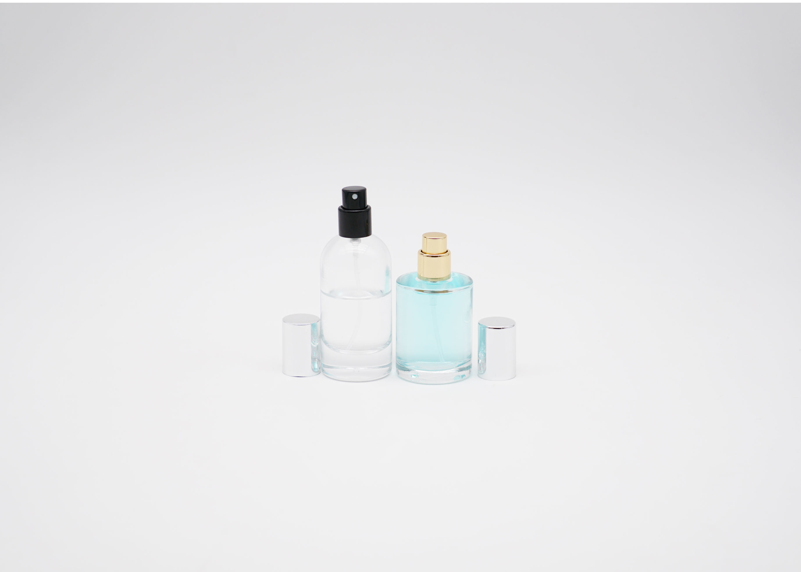 SGS 100ml Plastic Atomiser Spray Bottles Scratch Proof For Perfumes