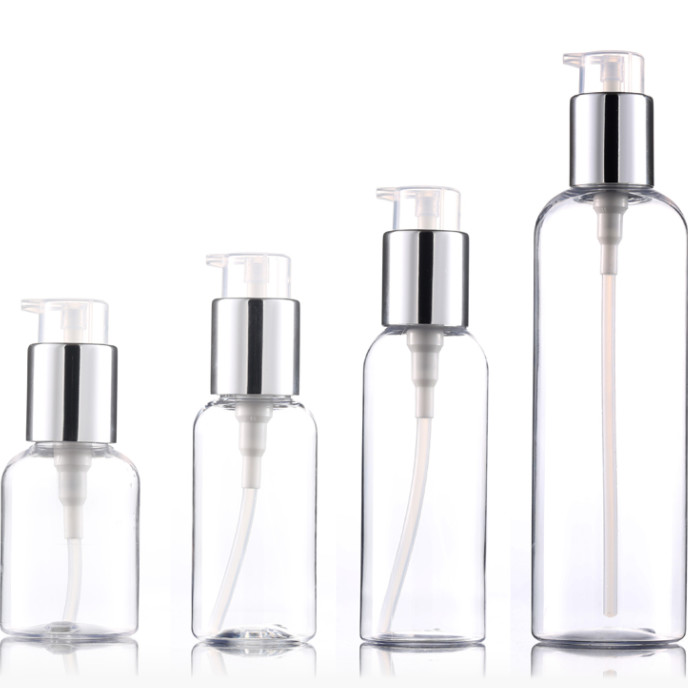 Clear Empty Plastic Foam Pump Bottle 1oz 2oz 3oz For Pet Facial Cleanser Mousse