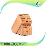 kitchen knife magnetic bamboo knife block